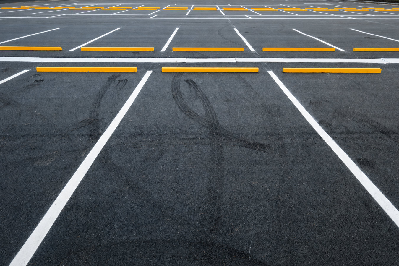 Parking lot paving