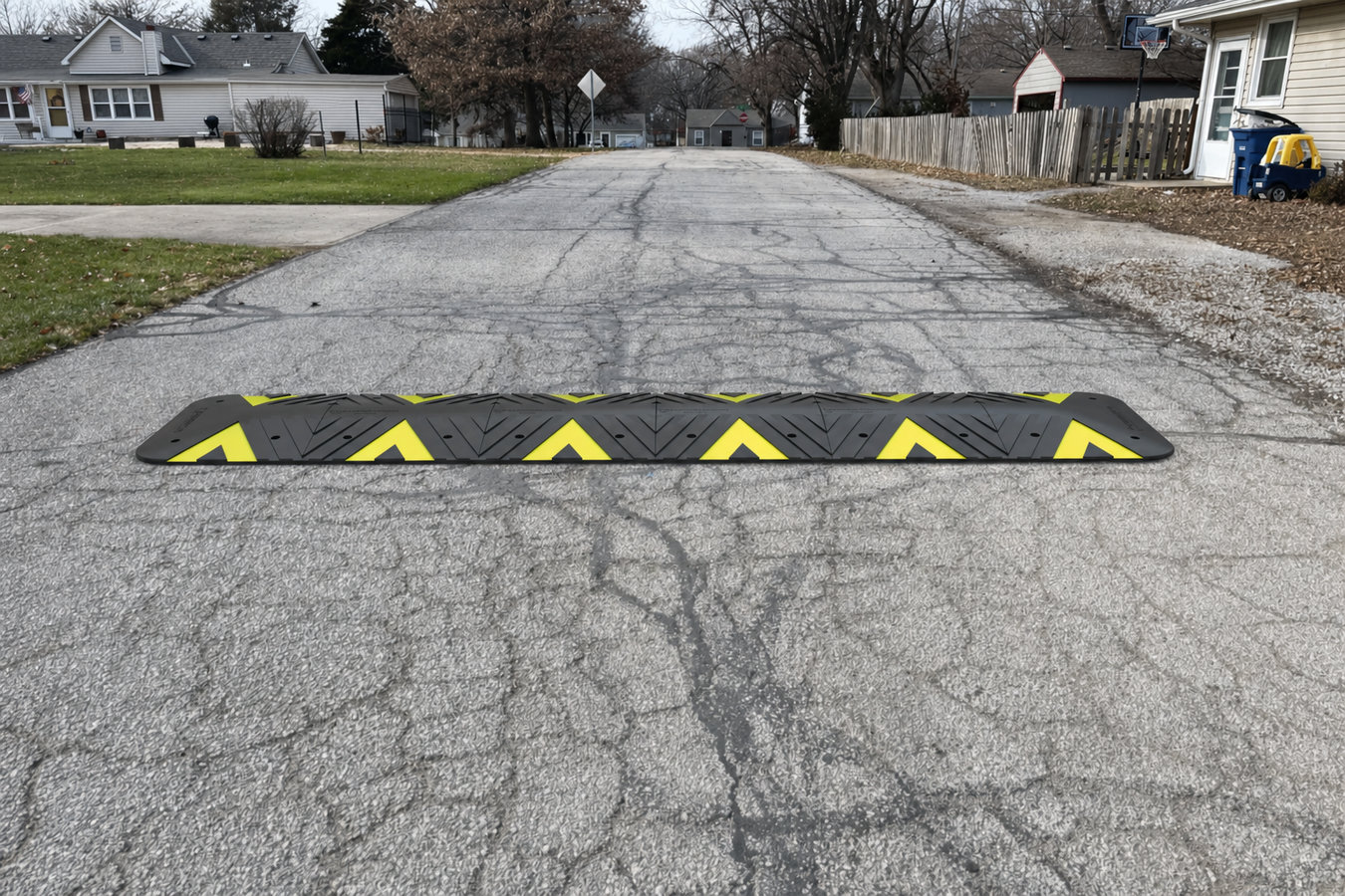 Speed bump installation